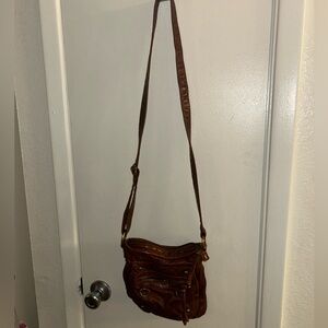 Brown satchel